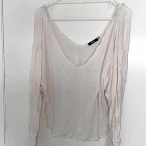 BDG wide neck top